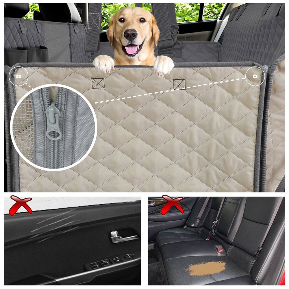 Car Seat Cover Waterproof Pet Travel Dog Carrier Protector Mat For Dogs