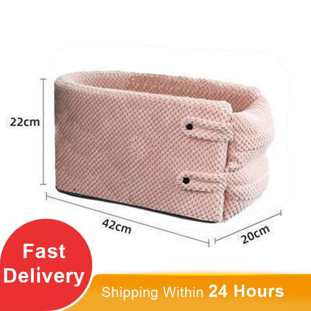 Portable Cat Dog Bed Travel Central Control Car Safety Pet Seat Transport Dog Carrier Protector For Small Dog Chihuahua Teddy