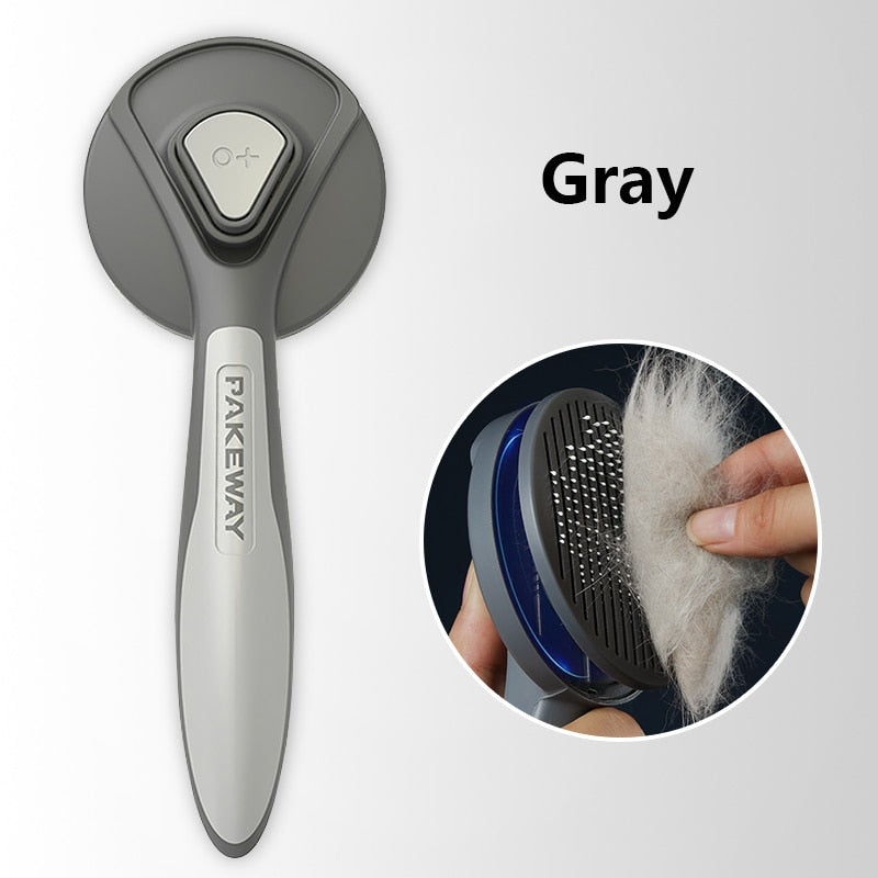 Cat Comb Dog Hair Remover Brush Pet Grooming Slicker Needle Comb Removes Tangled Self Cleaning Pet Supplies Accessories